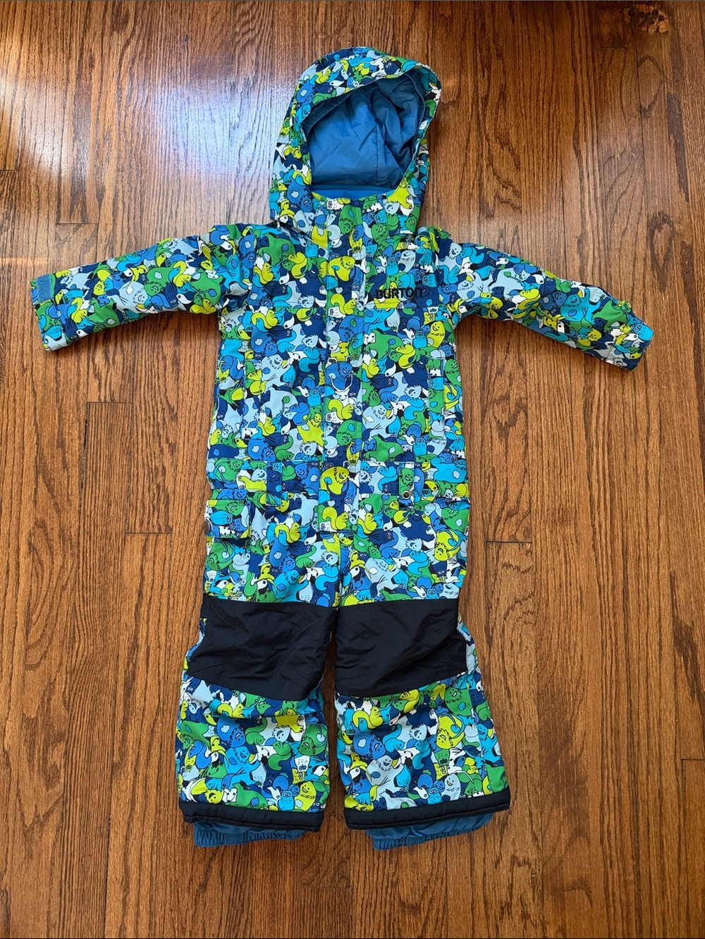Burton Toddler Monster Print One-Piece Snowsuit 18-24M
